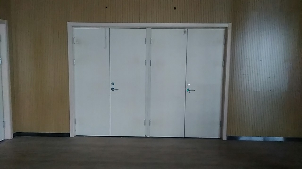 2018年4月15日孟師傅工（gōng）地防火門案例