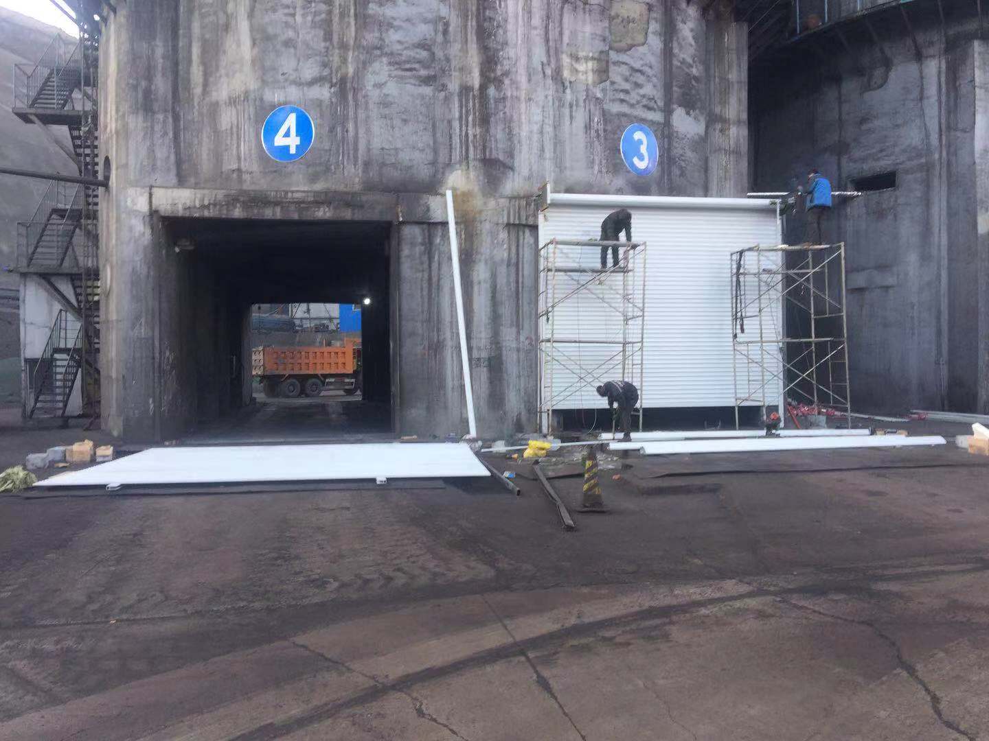 2018年12月17日永（yǒng）寧煤業卷簾門案例