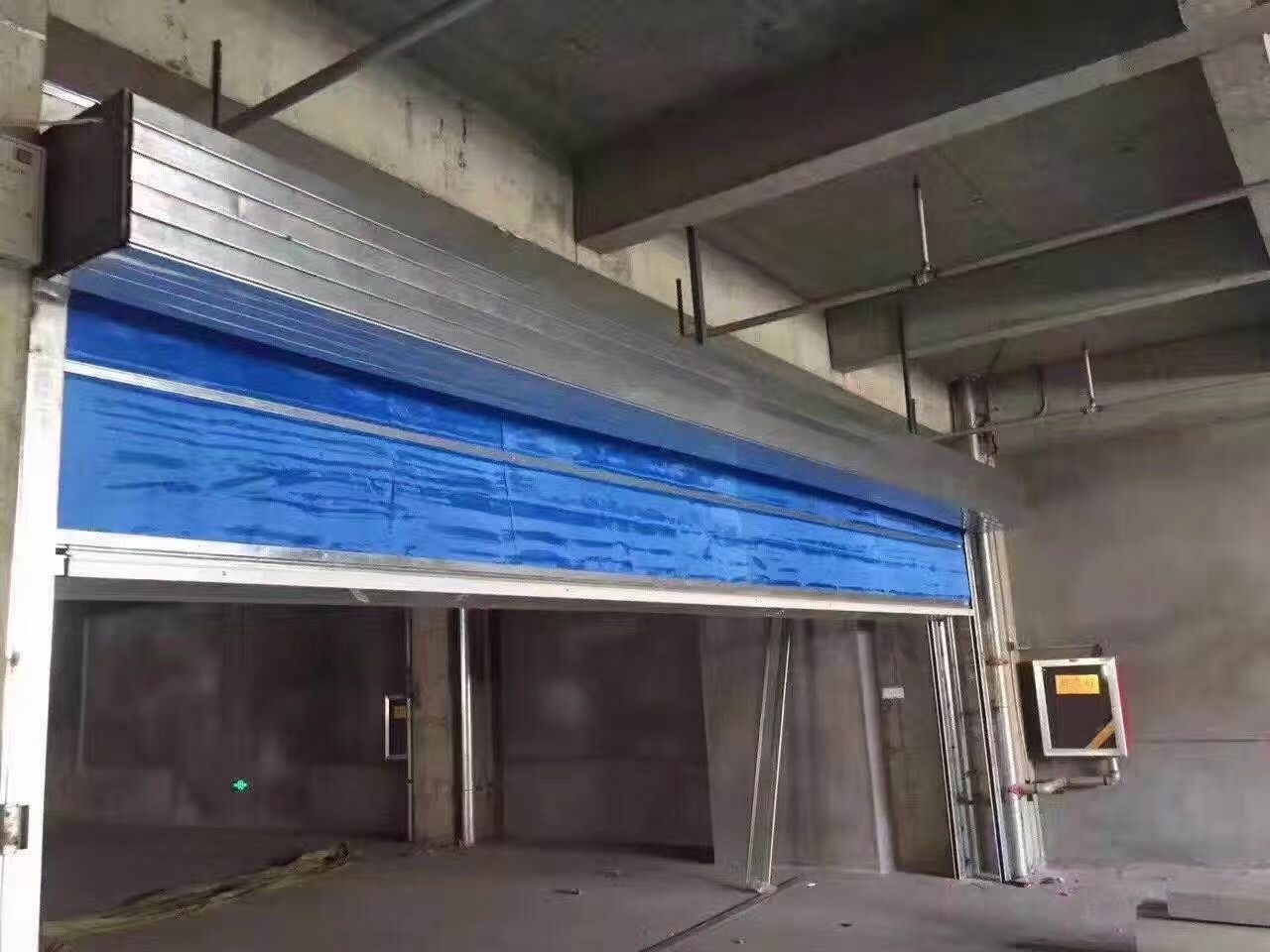 忻州虹橋別院小區地下車庫防火卷簾