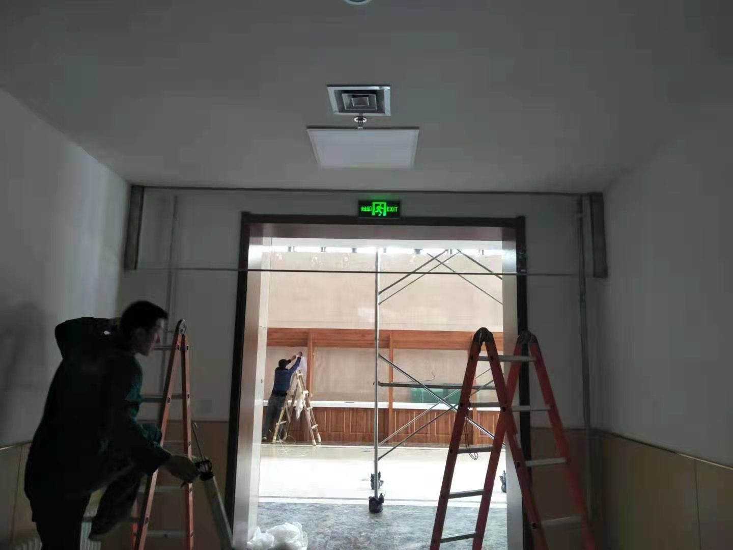 陽泉汙水處理（lǐ）廠懸浮門